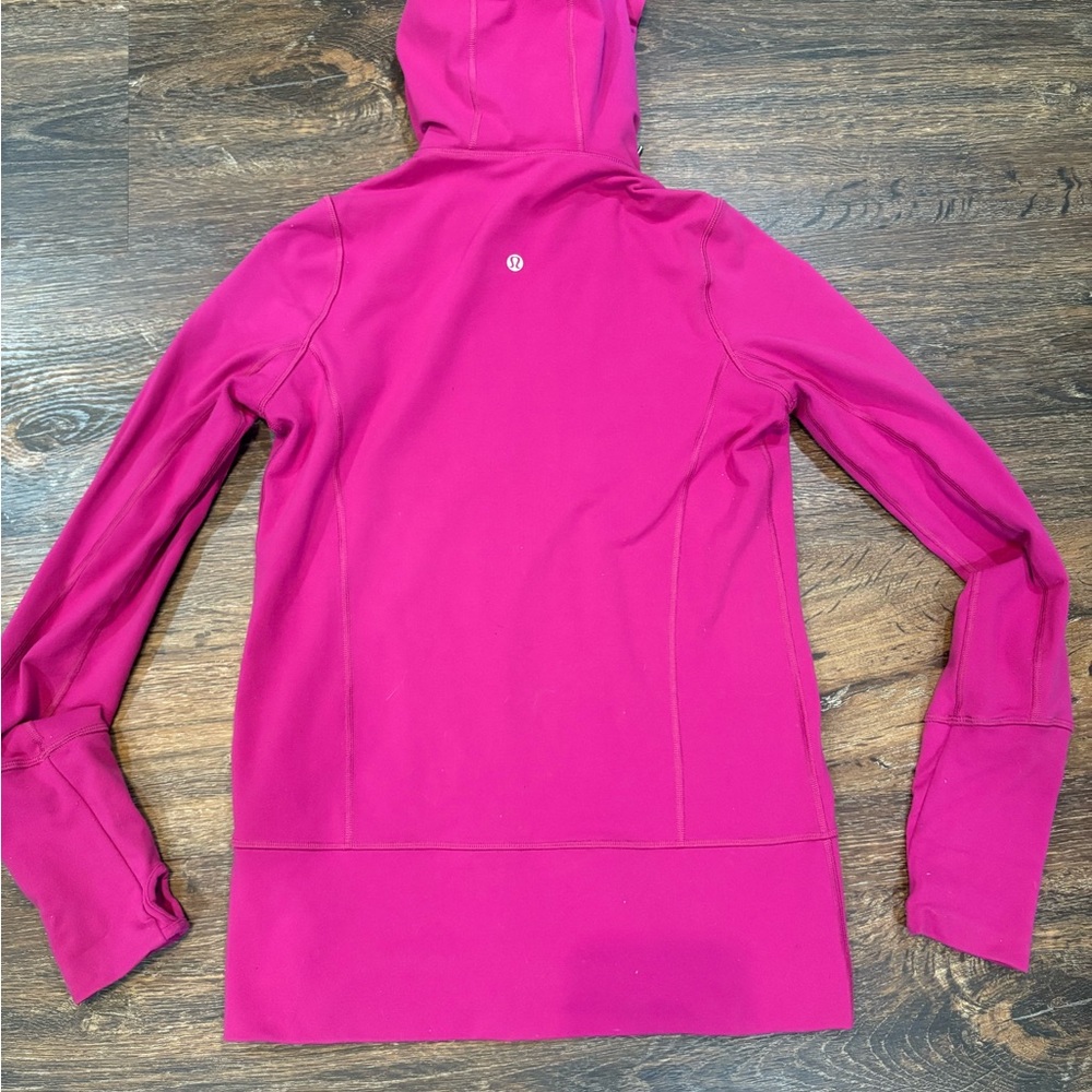 Lululemon Women's Stride Pink Full-Zip Hooded jacket - Picture 2 of 5